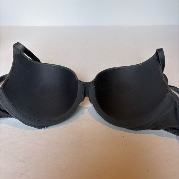 Victoria's Secret Perfect Shape Gray Bra with Star and Moon Pattern Size 34B - Picture 2 of 6